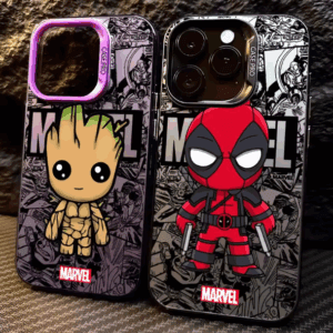 Marvel Groot & Deadpool Protective Soft Shell Case
