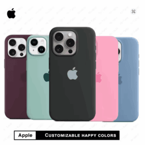 Official Silicone Case with Logo – Full Cover